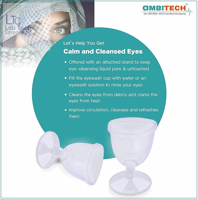 EYE WASH CUP PACK OF 2