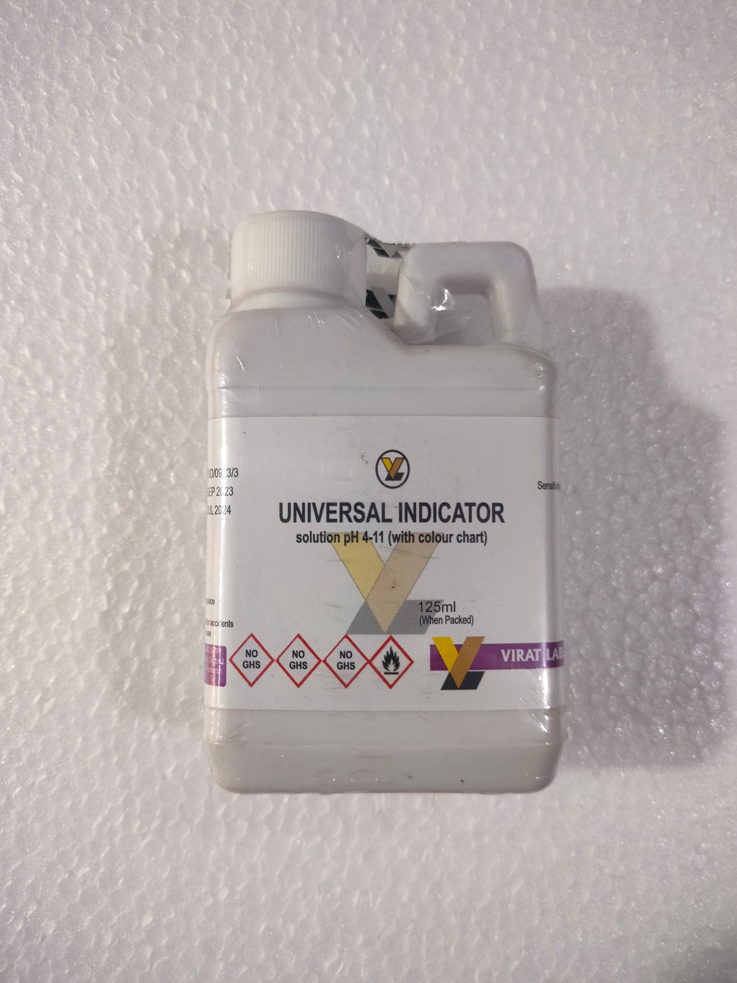 Universal Indicator Solution PH 4 TO 11, Pack of 125ML