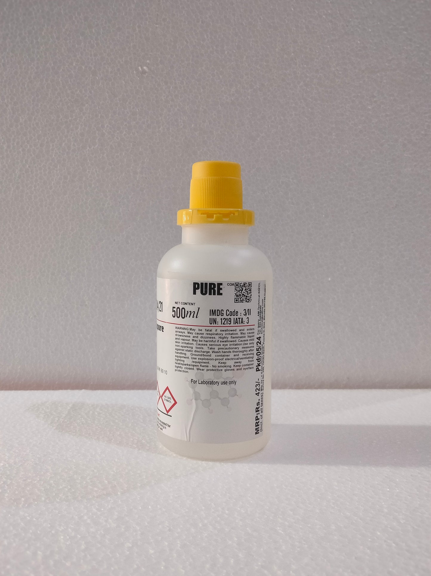 Iso Propyl Alcohol Extra pure 500ml