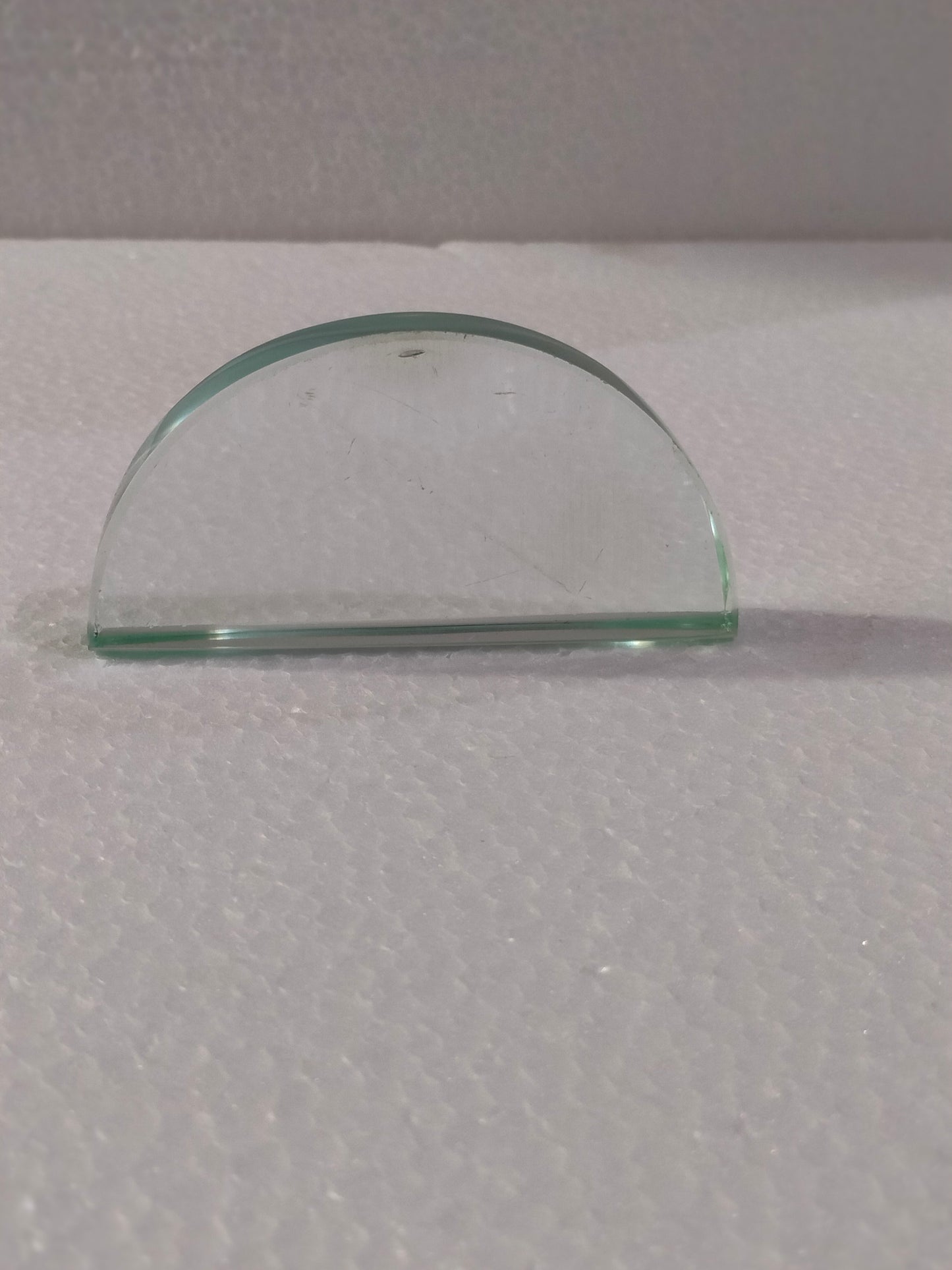 Semi Circular Glass Slab