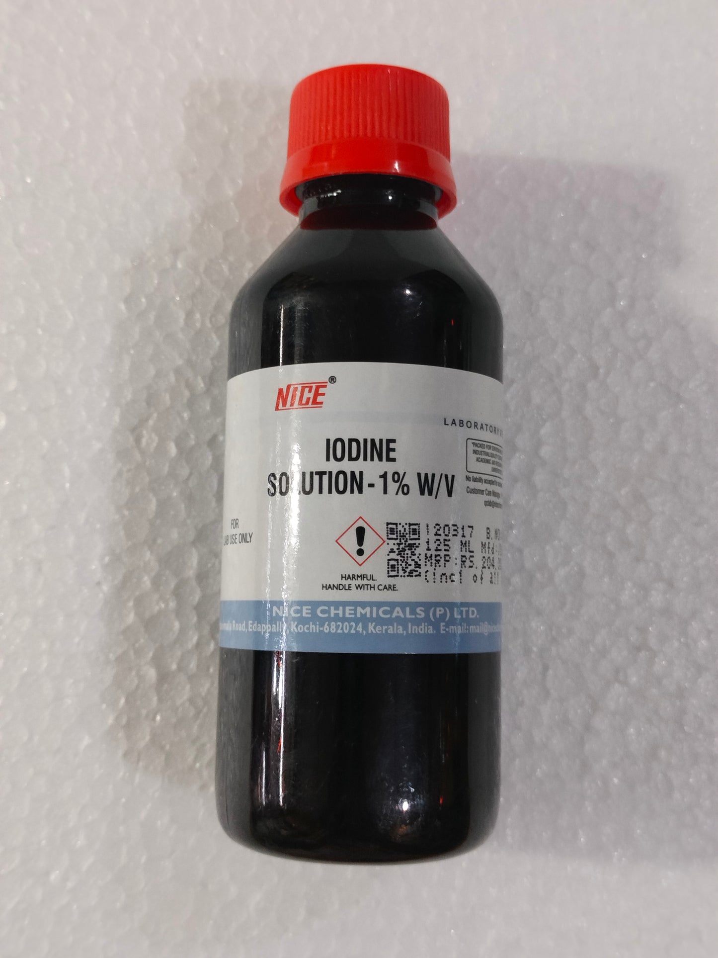 Iodine Solution 1 % 125 ml Nice