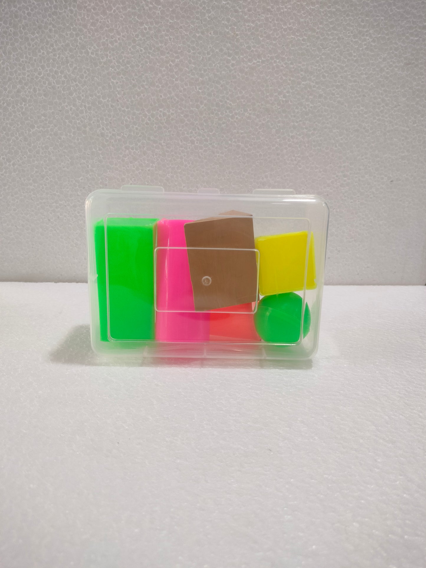 GEOMETRY 3D SHAPES PLASTIC MULTICOLOUR