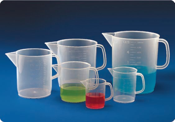 MEASURING JUGS (EURO DESIGN) - Laboratory Plasticware.