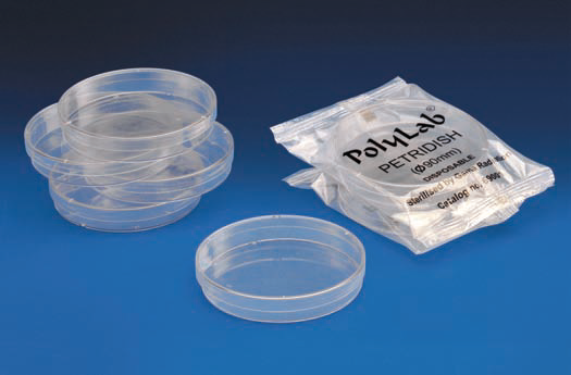 PETRI DISHES DISPOSABLE GAMMA STERILE