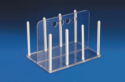 RACK FOR PETRI DISHES