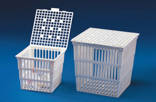 TEST TUBE BASKETS (WITH COVER)