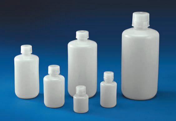 REAGENT BOTTLES (NARROW MOUTH) - HDPE - Laboratory Plasticware