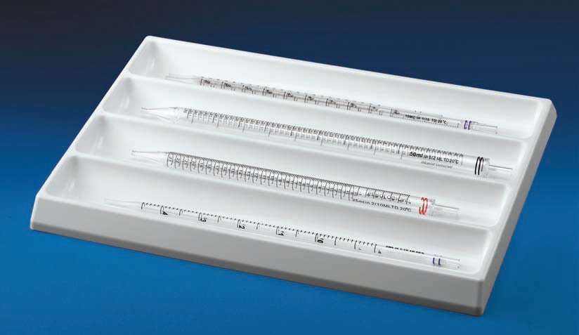 PIPETTE TRAY WITH 4 COMPARTMENTS