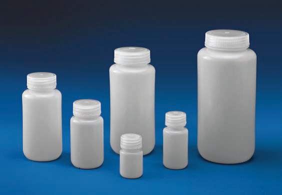 REAGENT BOTTLES (WIDE MOUTH) - HDPE - Laboratory Plasticware