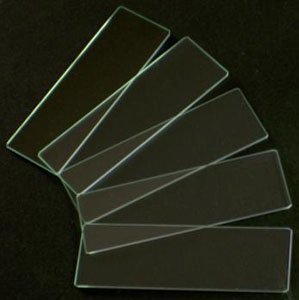 Microscope Glass Slide - Plain, Pre-Cleaned, Grounded Edges - Pack of 50, Size: 75 x 25 mm, Thickness: 1.1-1.2 mm