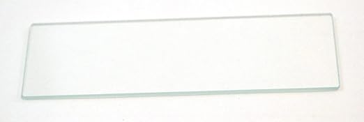 Microscope Glass Slide - Plain, Pre-Cleaned, Grounded Edges - Pack of 50, Size: 75 x 25 mm, Thickness: 1.1-1.2 mm