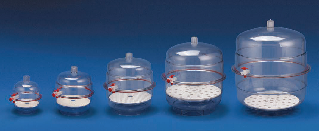 DESICCATOR (VACCUM) - ALL CLEAR Laboratory Plasticware