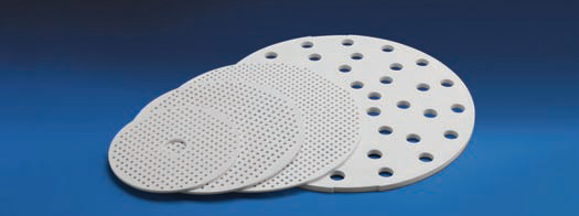 PERFORATED POLYPROPYLENE DISC FOR DESICCATOR - Laboratory Plasticware