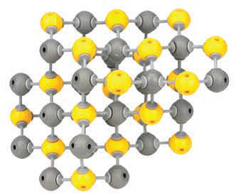 MOLECULAR MODEL SET - ZINC SULPHIDE