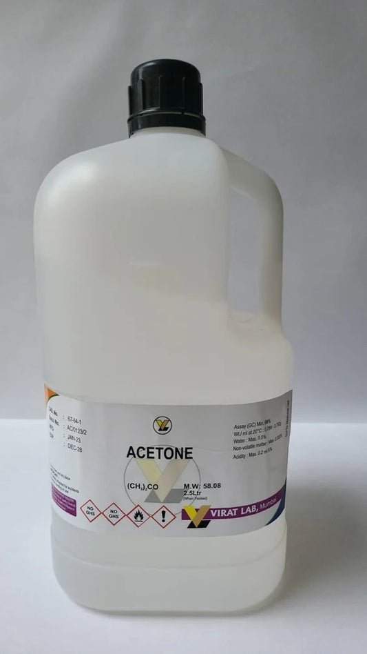 ACETONE 99%  2.5 Liter