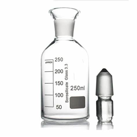 BOD Bottle-250 ml-EACH BOROSILLICATE GLASS