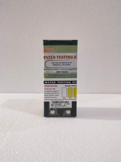 Water Testing Kit for Estimation of Residual Chlorine