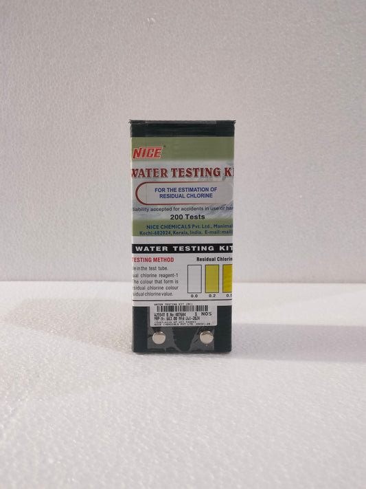 Water Testing Kit for Estimation of Residual Chlorine