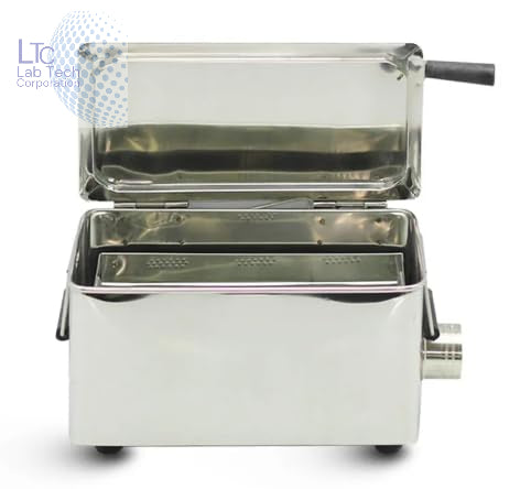 Instrument Disinfector's (Sterilizer's) Electric with Hinged Od and Lift-out, Perforated Fitted with Immersion Rod Stainless Steel