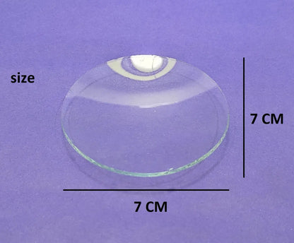 WATCH GLASS 3 INCH SIZE