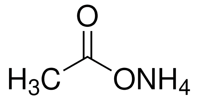 AMMONIUM ACETATE 96% | CH3.COONH4     M.W. 77.08 500 gm VLFC0297_1