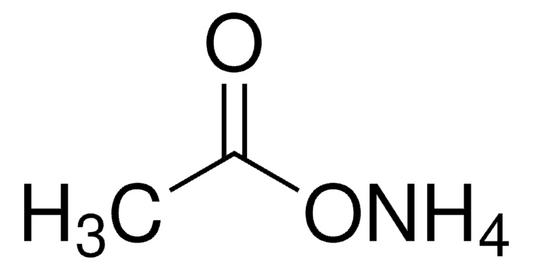 AMMONIUM ACETATE 96% | CH3.COONH4     M.W. 77.08 500 gm VLFC0297_1