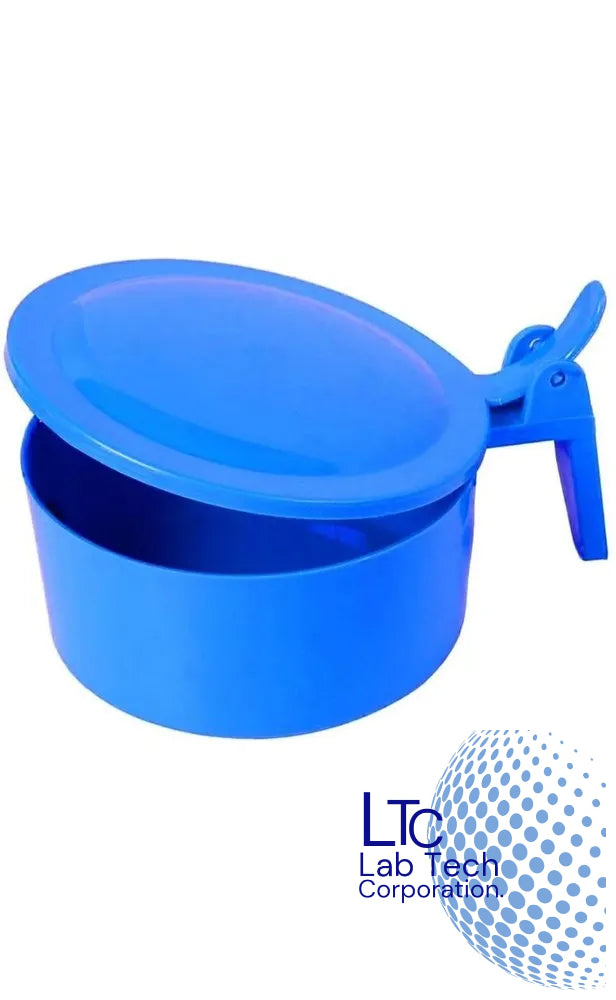 Sputum Cup - Spitting Mug with Lid 100 ML (Blue)