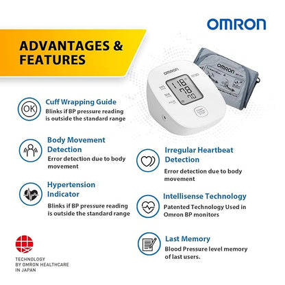 Omron HEM 7121J Fully Automatic Digital Arm Blood Pressure Monitor