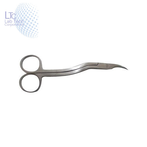 SUTURE CUTTING SCISSORS CURVED 6 INCH - SURGICAL INSTRUMENTS