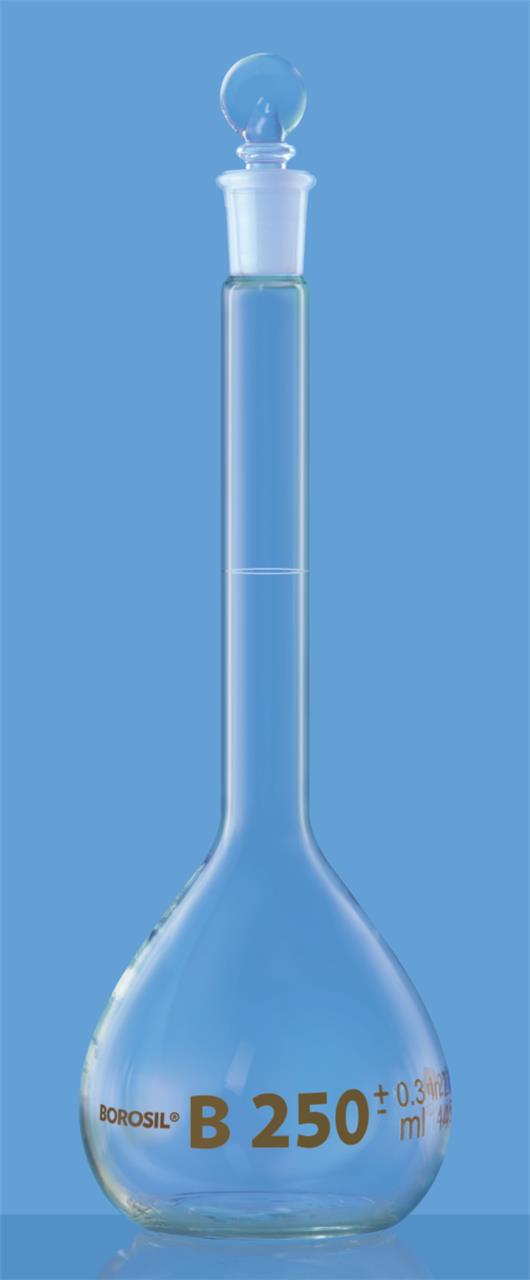 Volumetric Flask Borosillicate Glass BOROSIL Brand